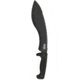 SOG Specialty Knives &amp; Tools SOGFari Machete Fixed Blade Knife, 12in, 3Cr13 Blade, Drop Point/Saw, Black, Kraton Handle, Black/Black, SOG-MC11-N