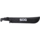 SOG Specialty Knives &amp; Tools SOGFari Machete Fixed Blade Knife, 13in, 3Cr13 Blade, Machete, Black, Kraton Handle, Black/Black, SOG-MC01-N