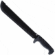 SOG Specialty Knives &amp; Tools SOGFari Machete Fixed Blade Knife, 13in, 3Cr13 Blade, Machete, Black, Kraton Handle, Black/Black, SOG-MC01-N