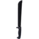 SOG Specialty Knives &amp; Tools SOGFari Machete Fixed Blade Knife, 13in, 3Cr13 Blade, Machete, Black, Kraton Handle, Black/Black, SOG-MC01-N
