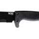 SOG Specialty Knives &amp; Tools SOGFari Machete Fixed Blade Knife, 18in, 3Cr13 Blade, Machete, Black, Kraton Handle, Black/Black, SOG-MC02-N