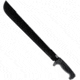 SOG Specialty Knives &amp; Tools SOGFari Machete Fixed Blade Knife, 18in, 3Cr13 Blade, Machete, Black, Kraton Handle, Black/Black, SOG-MC02-N