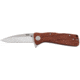 SOG Specialty Knives &amp; Tools Twitch XL Folding Knife, 3.25in, AUS-8 Blade, Drop Point, Brown, Rosewood Handle, Silver, SOG-TWI24-CP