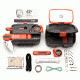 Survive Outdoors Longer Pocket Origin Survival Tool Box w/ Core Lite Knife, Fire Lite, Survival Essentials, 0140-0828