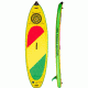 Sol Paddle Boards SOLrebel SUP-Yellow/Red/Green
