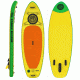 Sol Paddle Boards SOLshine Stand Up Paddleboard-Yellow