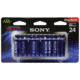 Sony Alkaline Stamina Plus AAA 24 batteries per Pack, S-AM4B24A