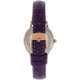 Sophie And Freda Berlin Leather-Band Watch, Purple, One Size, SAFSF4805