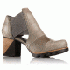 Sorel Addington Cut Out Casual Boot - Women's-Dove/Quarry-Medium-11