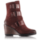 Sorel After Hours Bootie Suede Casual Boot - Women's-Redwood-Medium-8
