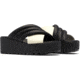 Sorel Cameron Flatform Puff Mule Sandals - Womens, Black/Sea Salt, 7 US, 2030451-010-7