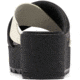 Sorel Cameron Flatform Puff Mule Sandals - Womens, Black/Sea Salt, 7 US, 2030451-010-7