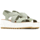 Sorel Cameron Flatform Slingback Sandals - Womens, Safari/Sea Salt, 7.5 US, 1999121-348-7.5