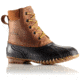 Sorel Cheyanne Lace Full Grain Winter Boot - Men's-Chipmunk/Black-Medium-11