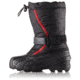 Sorel Childrens Flurry Boot, Black, Bright R, 12, 1638082015-12