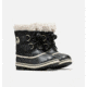 Sorel Childrens Yoot Pac Nylon Boot, Black, 9, 1638022010-9