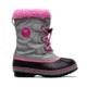 Sorel Childrens Yoot Pac Nylon Boot, Chrome Grey, Or, 8, 1638022061-8