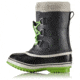 Sorel Childrens Yoot Pac TP Boot, Shark, Cyber Gr, 9, 1638002011-9