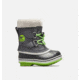 Sorel Childrens Yoot Pac TP Boot, Shark, Cyber Gr, 9, 1638002011-9