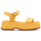 Sorel Dayspring Ankle Strap Sandal - Womens, Yellow Ray/Yellow Ray, 7.5, 2069731-756-7.5