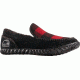 Sorel Dude Moc Felt Slipper - Men's-Black/Red Dahlia-Medium-8.5
