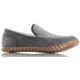 Sorel Dude Moc Felt Slipper - Men's-City Grey-Medium-8