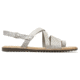 Sorel Ella Criss Cross Casual Sandals - Womens, Dove, 5.5, 1841301081-5.5
