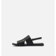 Sorel Ella II Slingback Sandals - Womens, Black/White, 8.5 US, 1997961-010-8.5