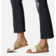 Sorel Ella II Slingback Sandals - Womens, Olive Shade/Chalk, 7 US, 1999341-358-7