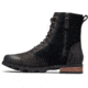 Sorel Emelie Short Lace Boots - Womens, Black, 10, 1869831010-10