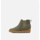 Sorel Evie LI Chelsea Boots - Womens, Stone Green/Gum, 9US, 2048631397-9