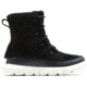 Sorel Explorer II Joan Cozy Boot - Womens, Black, Tea Light, 7, 1959361-011-7