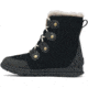 Sorel Explorer Joan Winter Boot - Womens, Black/Dark Stone, 5 US, 1808061010-5