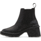 Sorel Hi-Line Heel Chelsea Boot - Womens, Black, Sea Salt, 9.5, 2009131-010-9.5