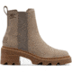 Sorel Joan Now Chelsea Boots - Womens, Omega Taupe/Gum 2, 10.5, 204845126410.5