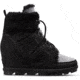 Sorel Joan Of Arctic Wedge II Cozy - Women's, Black, 7, 1870241010-7