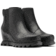 Sorel Joan Of Arctic Wedge III Chelsea Bootie - Womens, Black, Sea Salt, 11, 1951131010-11