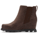 Sorel Joan Of Arctic Wedge III Chelsea Bootie - Womens, Blackened Brown, Black, 9.5, 1978171-205-9.5