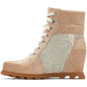 Sorel Joan Of Arctic Wedge III Lexie Bootie - Womens, Natural Tan, Gum 2, 9.5, 1978201-257-9.5