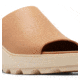 Sorel Joanie Heel Slide Sandals - Womens, Honest Beige/Bleached Ceramic, 11, 2069771-246-11