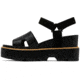 Sorel Joanie IV Ankle Strap Wedge Sandals - Womens, Black/Black, 5, 2069781-010-5