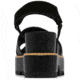 Sorel Joanie IV Ankle Strap Wedge Sandals - Womens, Black/Black, 5, 2069781-010-5