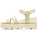 Sorel Joanie IV Ankle Strap Wedge Sandals - Womens, Chalk/Chalk, 12, 2069781-191-12