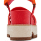 Sorel Joanie IV Ankle Strap Wedge Sandals - Womens, Red Glo/Honey White, 8, 2069781-617-8