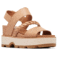 Sorel Joanie IV Slingback Wedge Sandals - Womens, Honest Beige/Bleached Ceramic, 6.5, 2069801-246-6.5