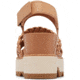 Sorel Joanie IV Slingback Wedge Sandals - Womens, Honest Beige/Bleached Ceramic, 6.5, 2069801-246-6.5