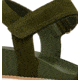 Sorel Joanie IV Y Strap Wedge Sandals - Womens, Utility Green/Honey White, 6.5, 2076831-355-6.5