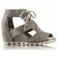 Sorel Joanie Lace Wedge Sandal, Womens, Kettle, 9.5 US, 1777121005-9.5