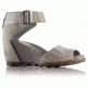 Sorel Joanie Sandal - Women's-Dove/Quarry-Medium-8.5