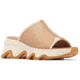 Sorel Kinetic Impact Slide High Sandal - Womens, Honest Beige/Honey White, 9, 2030471-247-9